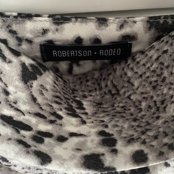 Snakeskin Cowl Neck Top - Picture 2 of 4